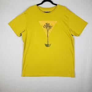 Mountain Hardwear Men's XXL Short Sleeve Tree Graphic Tee Green Hipster Gorpcore